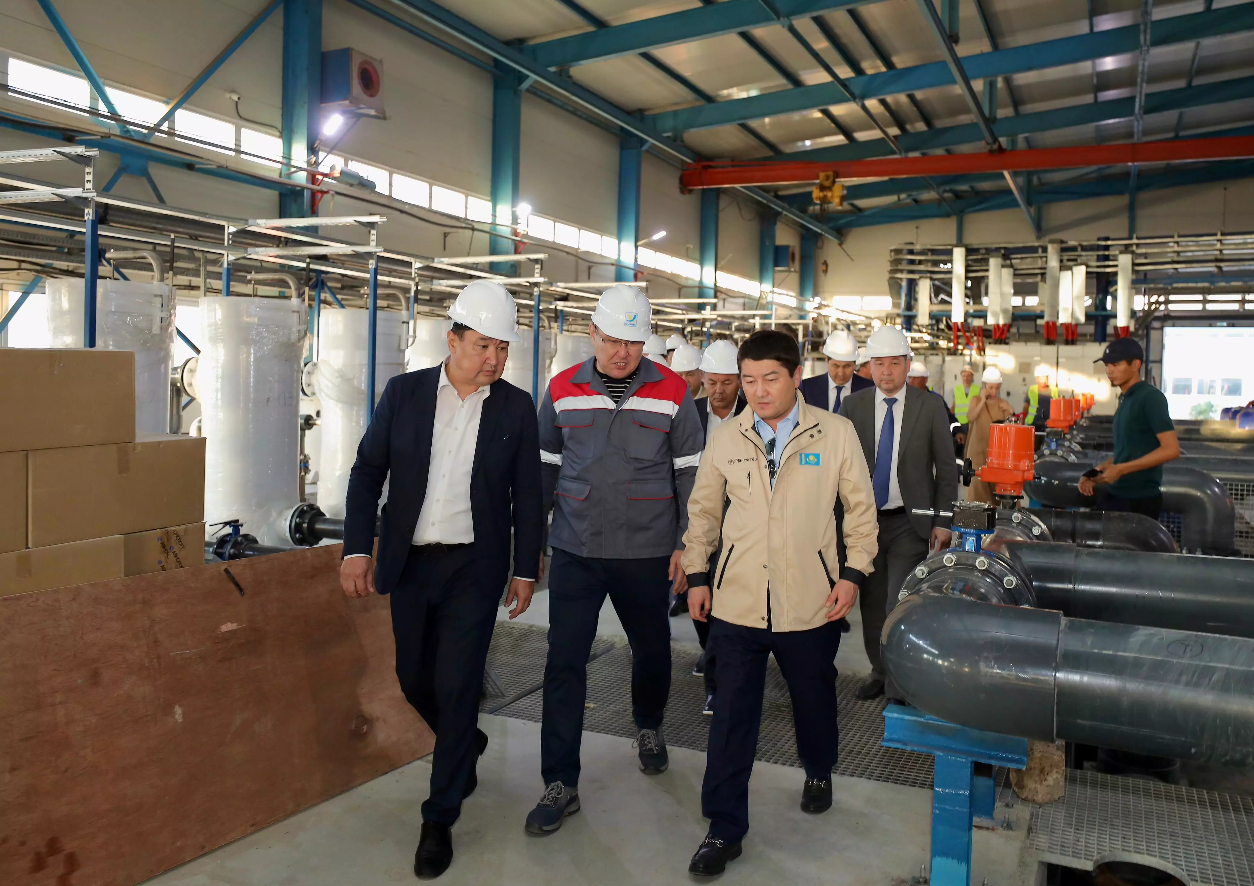 В Мангистауской области стартовал проект по удвоению мощностей опреснительного завода «Каспий»