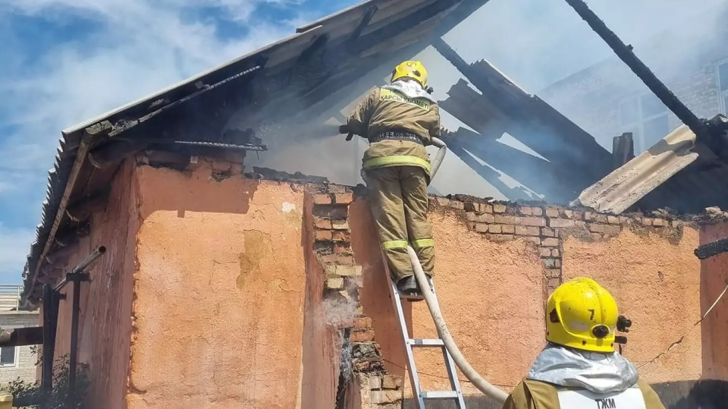 Котельная в сельской школе горела в Жамбылской области