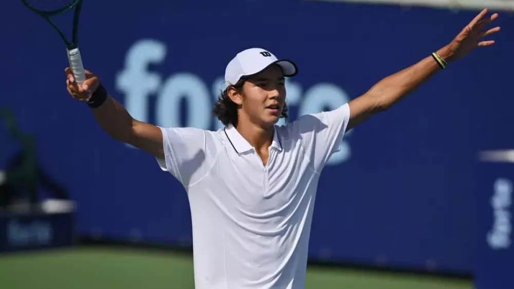 16-летний казахстанский теннисист стал автором исторического достижения
