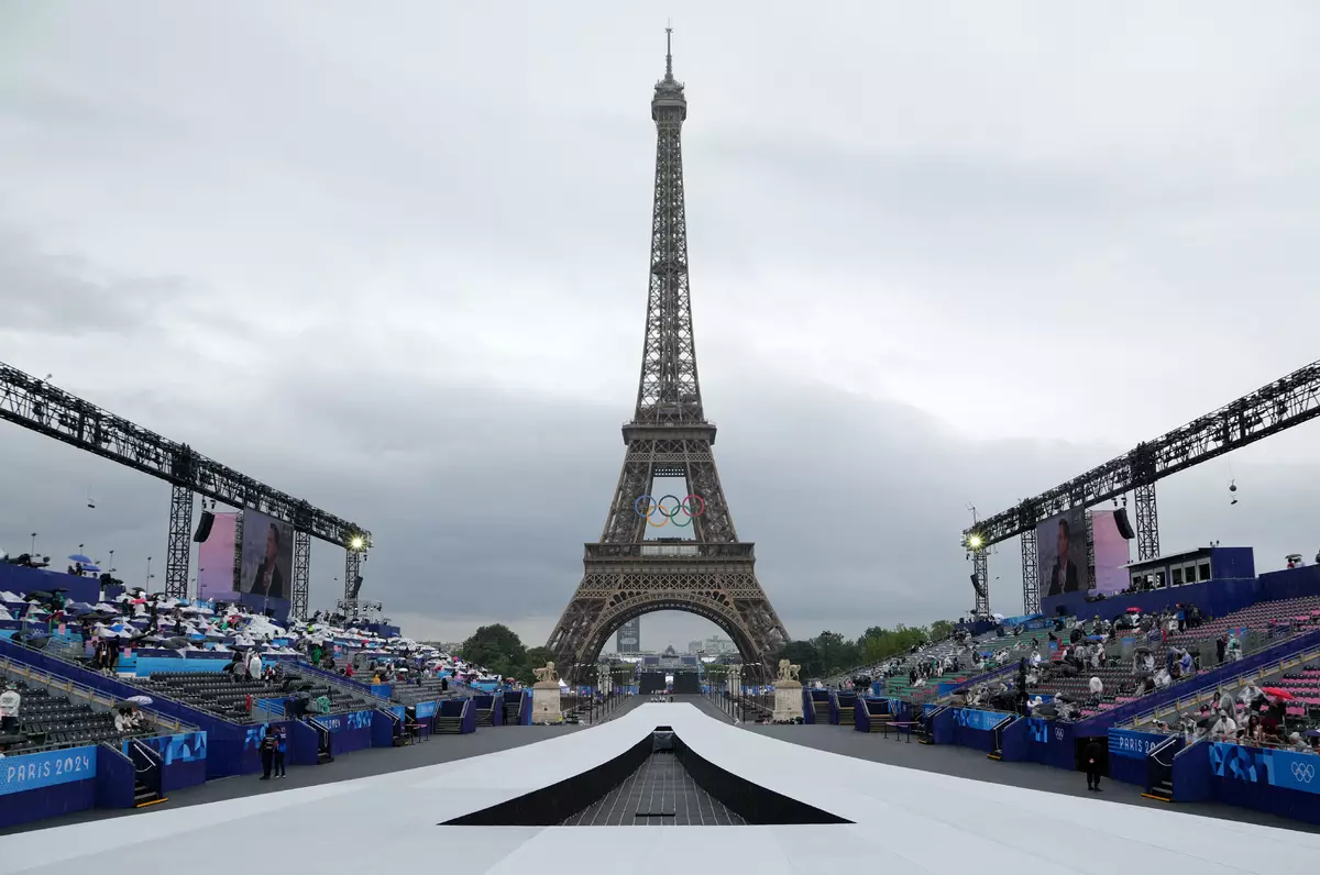В Париже началась церемония открытия Олимпиады 2024 года