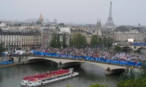 Неприятность случилась во время церемонии открытия Олимпиады в Париже