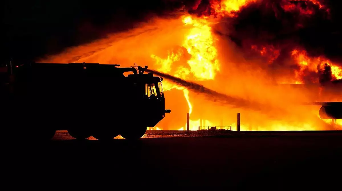 Стала известна причина пожара в Ульяновске