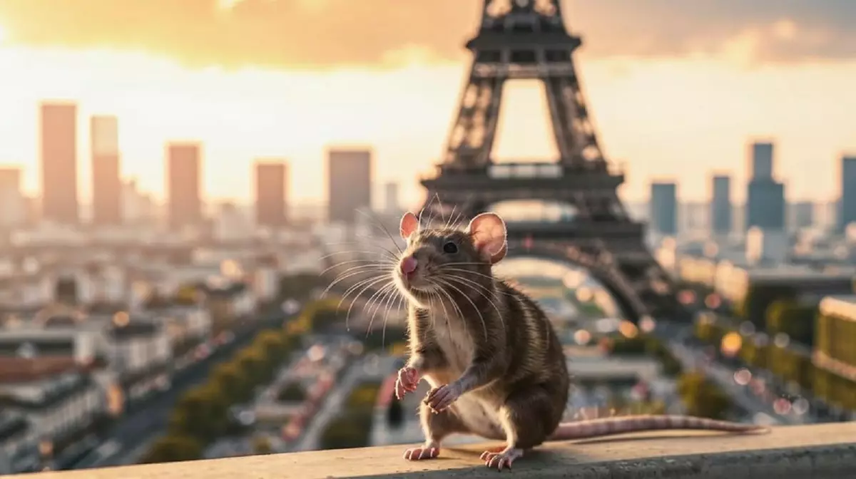 Спрятать не получилось: крысы стали зрителями открытия Олимпиады в Париже