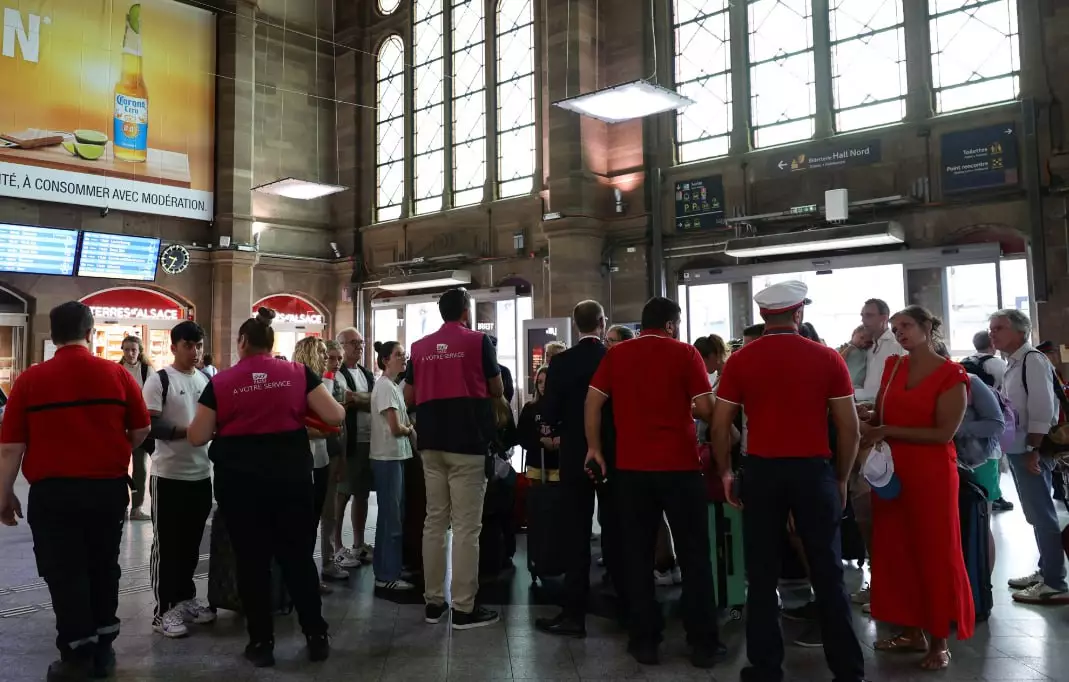 В преддверии Олимпиады парижские поезда подверглись массовому саботажу