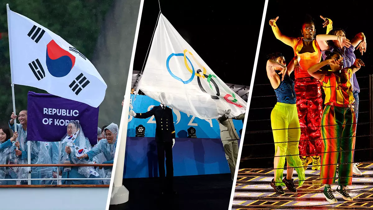 Открытие Игр-2024: ошибка в представлении Кореи, перевернутый олимпийский флаг и пародия на «Тайную Вечерю»