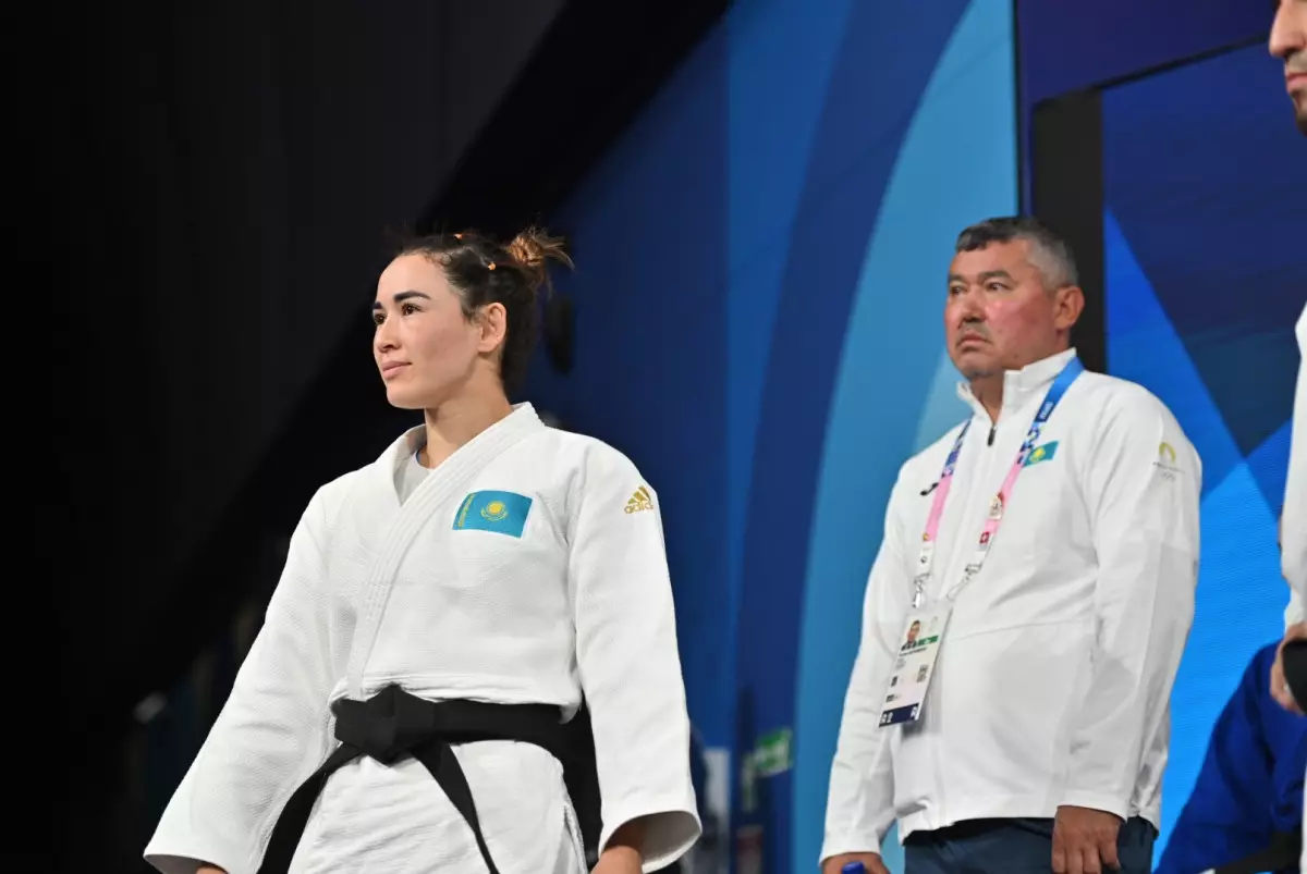 Абиба Абужакынова выиграла во втором раунде Олимпиады в Париже