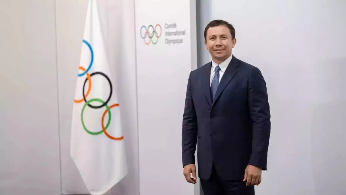 Геннадий Головкин поздравил бронзовых призеров Олимпиады-2024