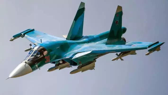 В России потерпел крушение бомбардировщик Су-34