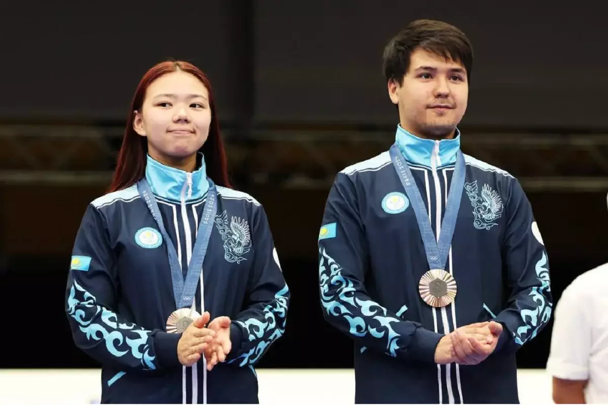 Казахстанские стрелки поделились эмоциями от победы на Олимпиаде в Париже