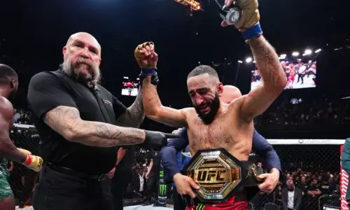Новый чемпион дивизиона Шавката Рахмонова в UFC получил сообщение от Хабиба Нурмагомедова