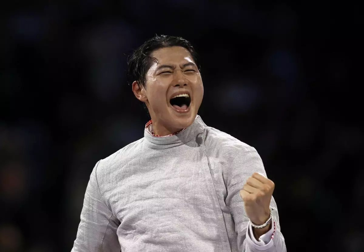 Южнокорейский саблист завоевал золотую медаль Олимпиады-2024