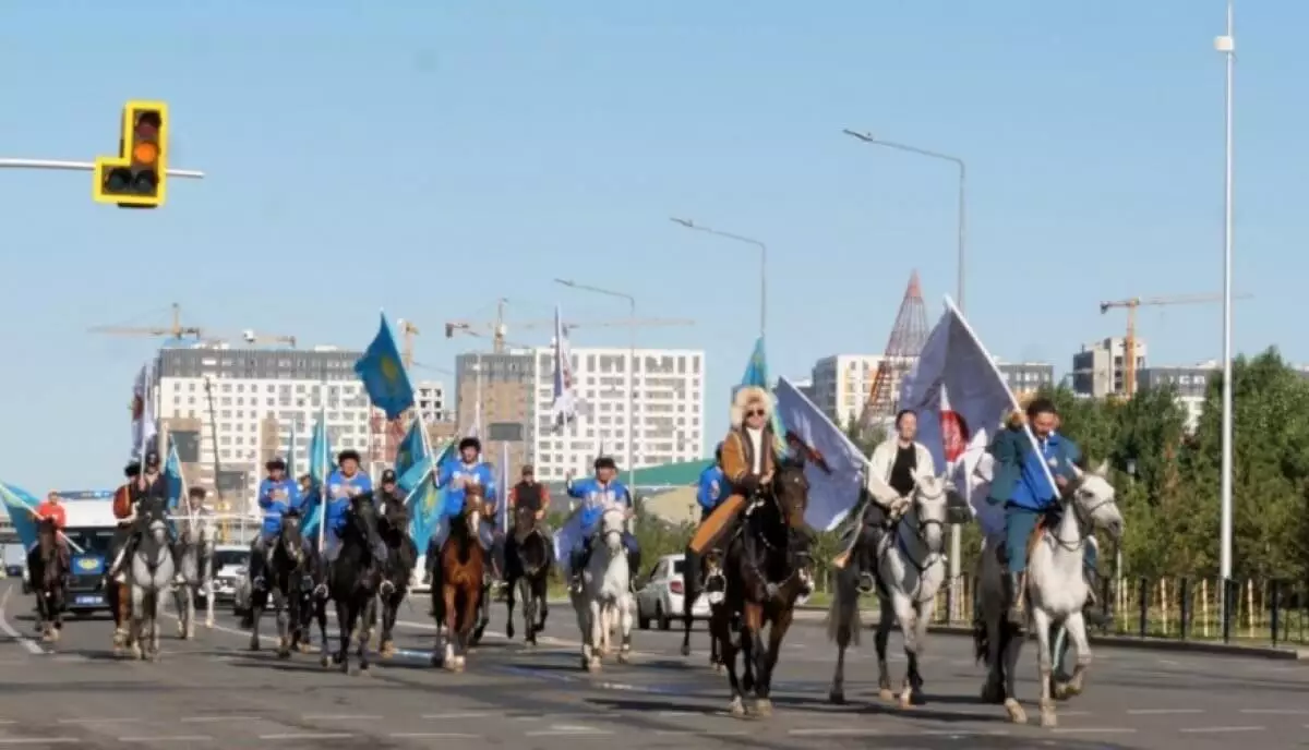 Всемирные игры кочевников: в Астане прошло конное шествие