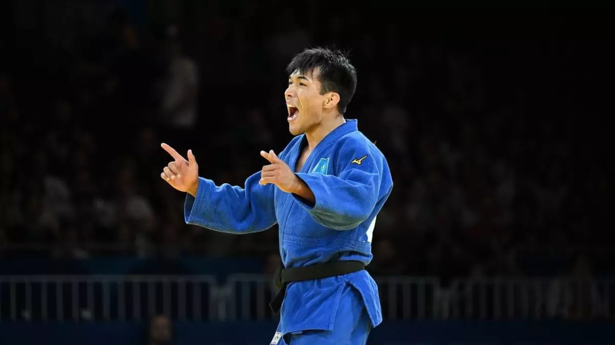 Еще одну медаль Олимпийских игр принес Казахстану дзюдоист Гусман Кыргызбаев