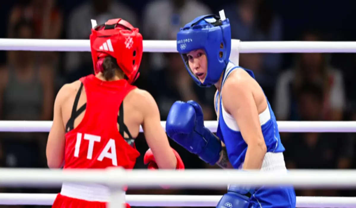 Казахстанская боксерша Назым Кызайбай выиграла первый бой на Олимпиаде в Париже