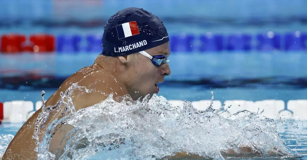 Француз Маршан выиграл золото на дистанции 400 м комплексом на Олимпиаде-2024