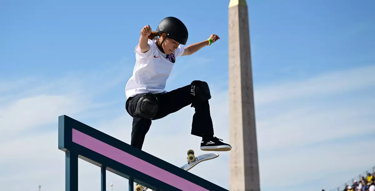 В 14 лет — олимпийская чемпионка! Японская школьница взяла золото Парижа в скейтборде
