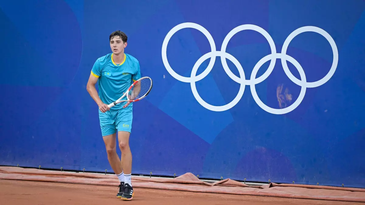 Теннисші Александр Шевченко Олимпиада ойындарын жеңіліспен аяқтады