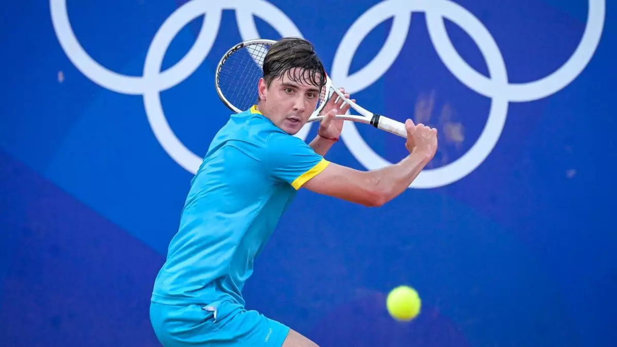 Теннисист Александр Шевченко завершил выступление на ОИ-2024