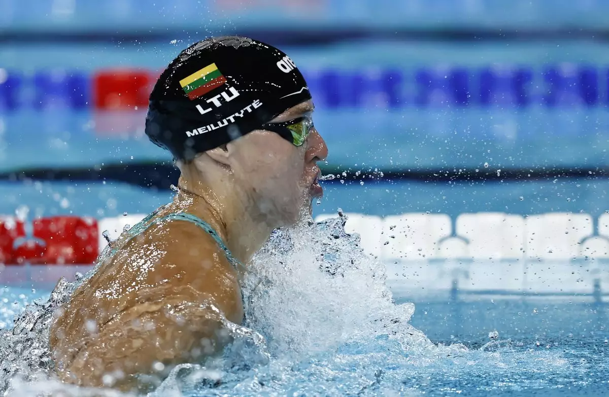Литовская пловчиха вышла под нейтральным флагом на Олимпиаде в Париже