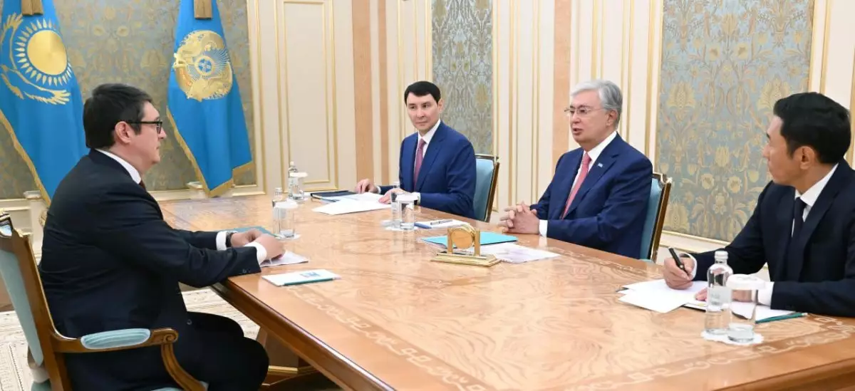 Тоқаев Энергетика министрі Алмасадам Сәтқалиевтің есебін тыңдады