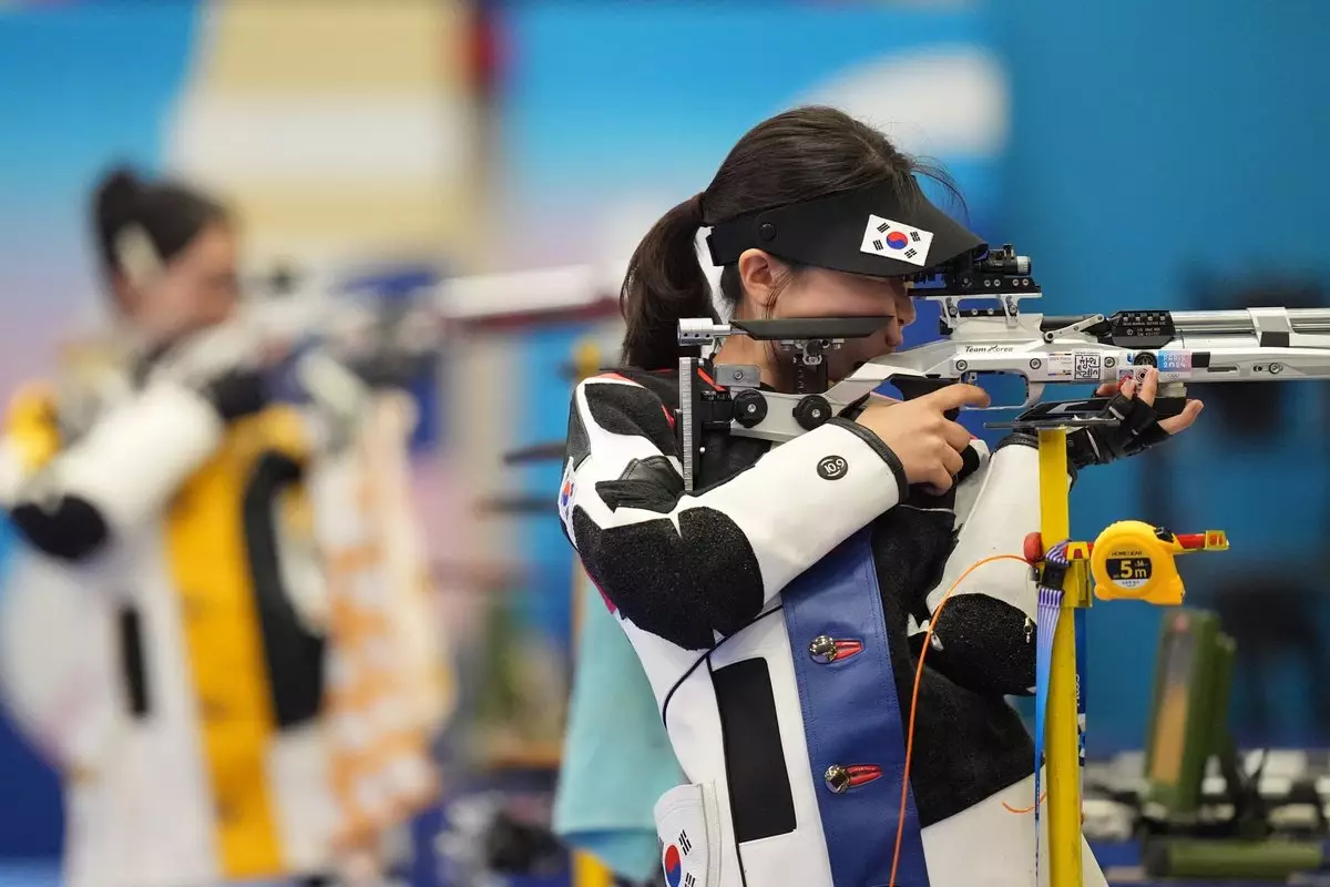 Южнокорейская спортсменка Бан Хюочжин стала олимпийской чемпионкой в стрельбе из винтовки