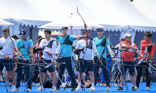 Казахстанских лучников не пустили в четвертьфинал Олимпиады-2024