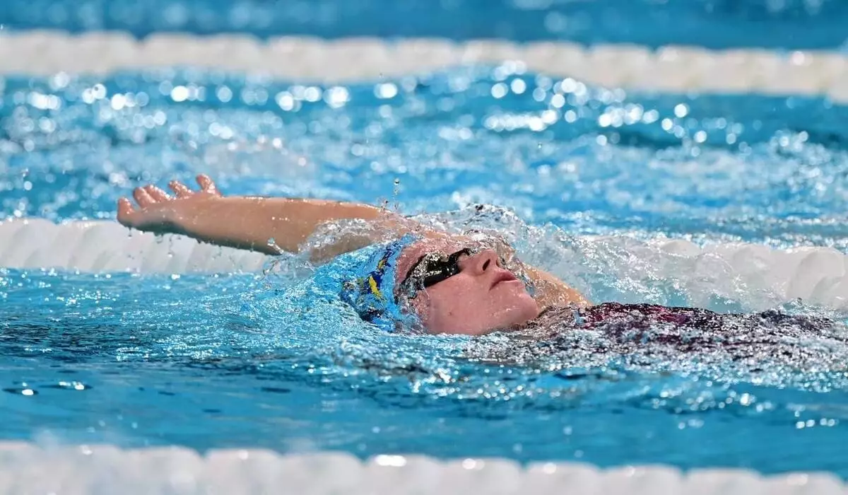 Пловчиха Ксения Игнатова заняла второе место в своем заплыве на Играх в Париже