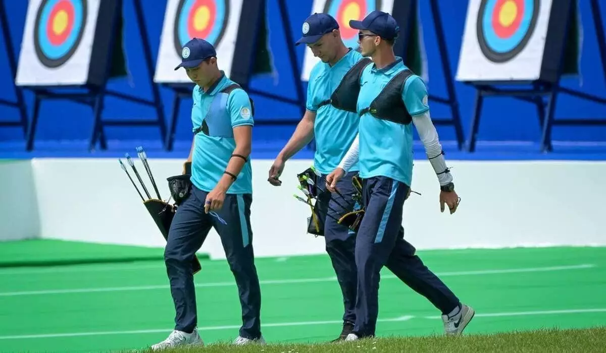 Казахстанские лучники уступили с минимальным счетом на Олимпиаде