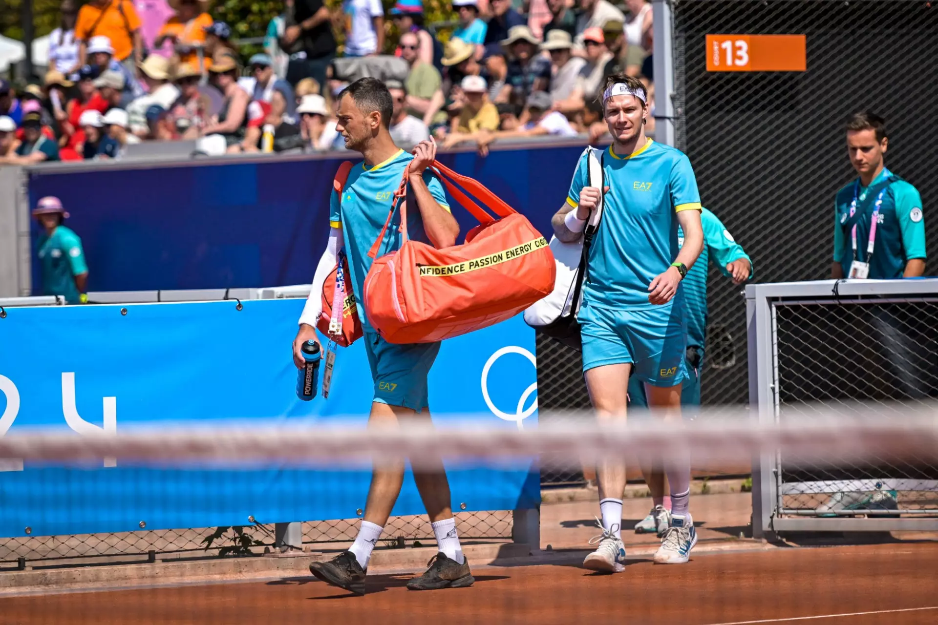 В теннисе не повезло: Бублик и Недовесов проиграли на Олимпиаде
