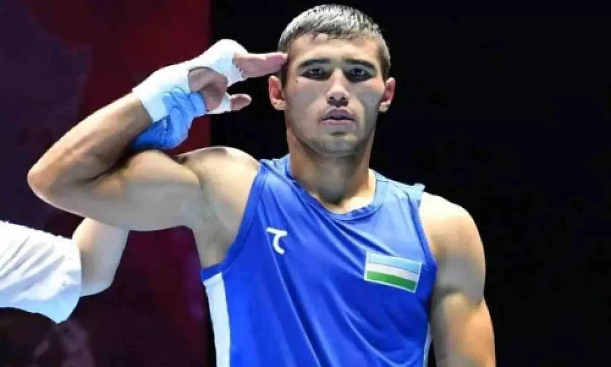 Өзбекстан атынан өнер көрсеткен қазақ боксшысы Олимпиадада алғашқы жеңісіне қол жеткізді