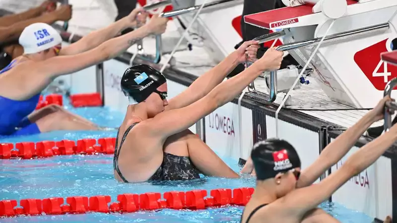 Казахстанская пловчиха Ксения Игнатова на Олимпиаде-2024 приняла участие в квалификации
