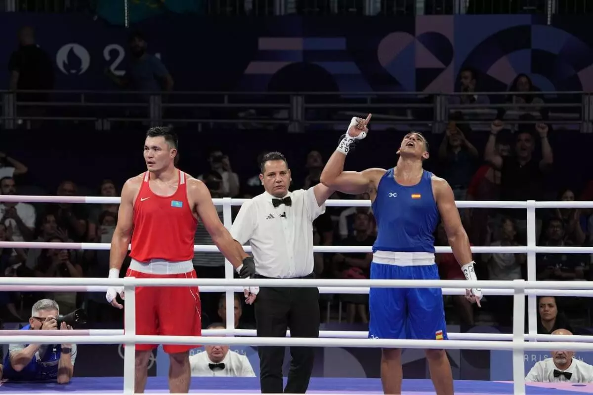 Қамшыбек Қоңқабаев испан боксшысынан жеңіліп, Париж Олимпиадасын аяқтады