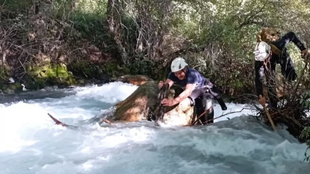 "Хотела сделать селфи": в Туркестане вторые сутки ищут 16-летнюю девочку, упавшую с обрыва в реку