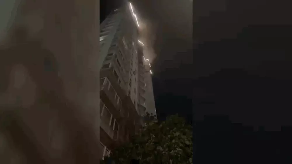 Квартира горела в элитном ЖК в Алматы