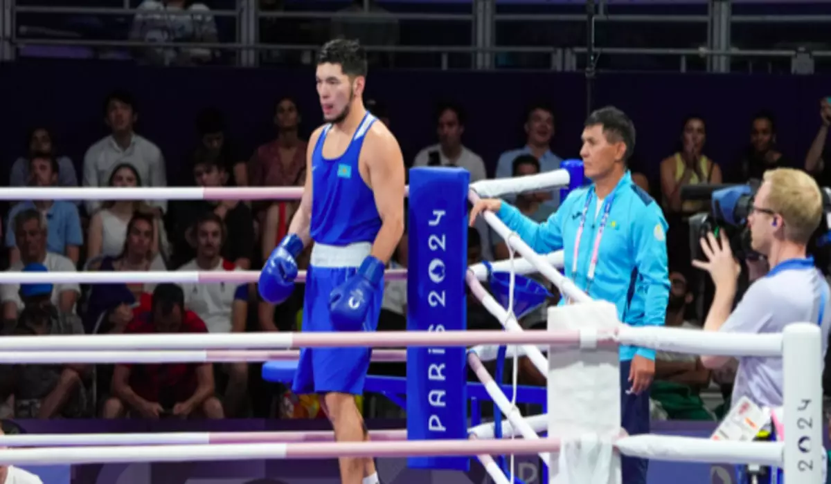 Казахстанский боксер Нурбек Оралбай вышел в четвертьфинал Олимпиады-2024