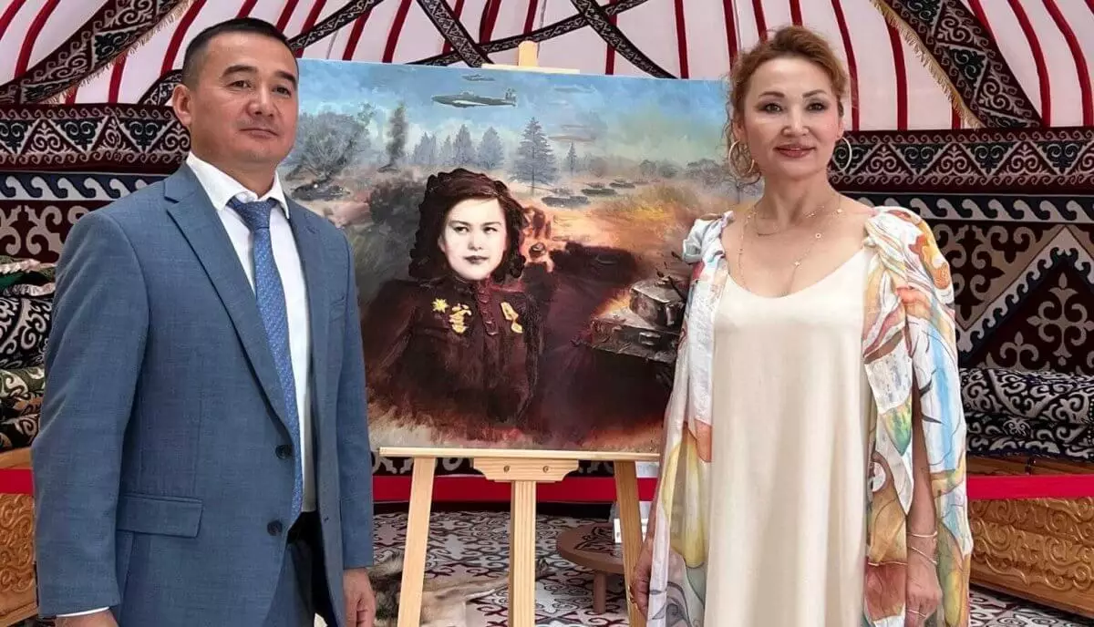 Казахстанская художница покорила европейскую публику своими работами