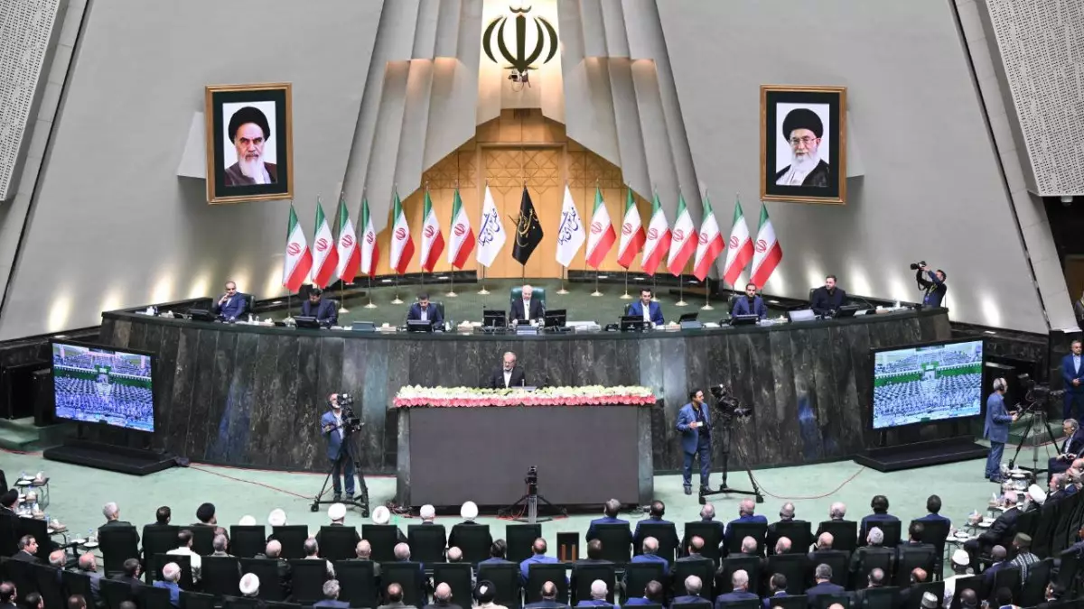 Сенат төрағасы Иран президентін ұлықтау рәсіміне қатысты