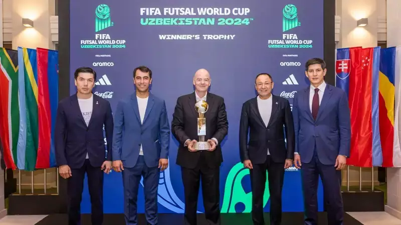 Кубок мира, который может завоевать Казахстан, прибыл в Ташкент
