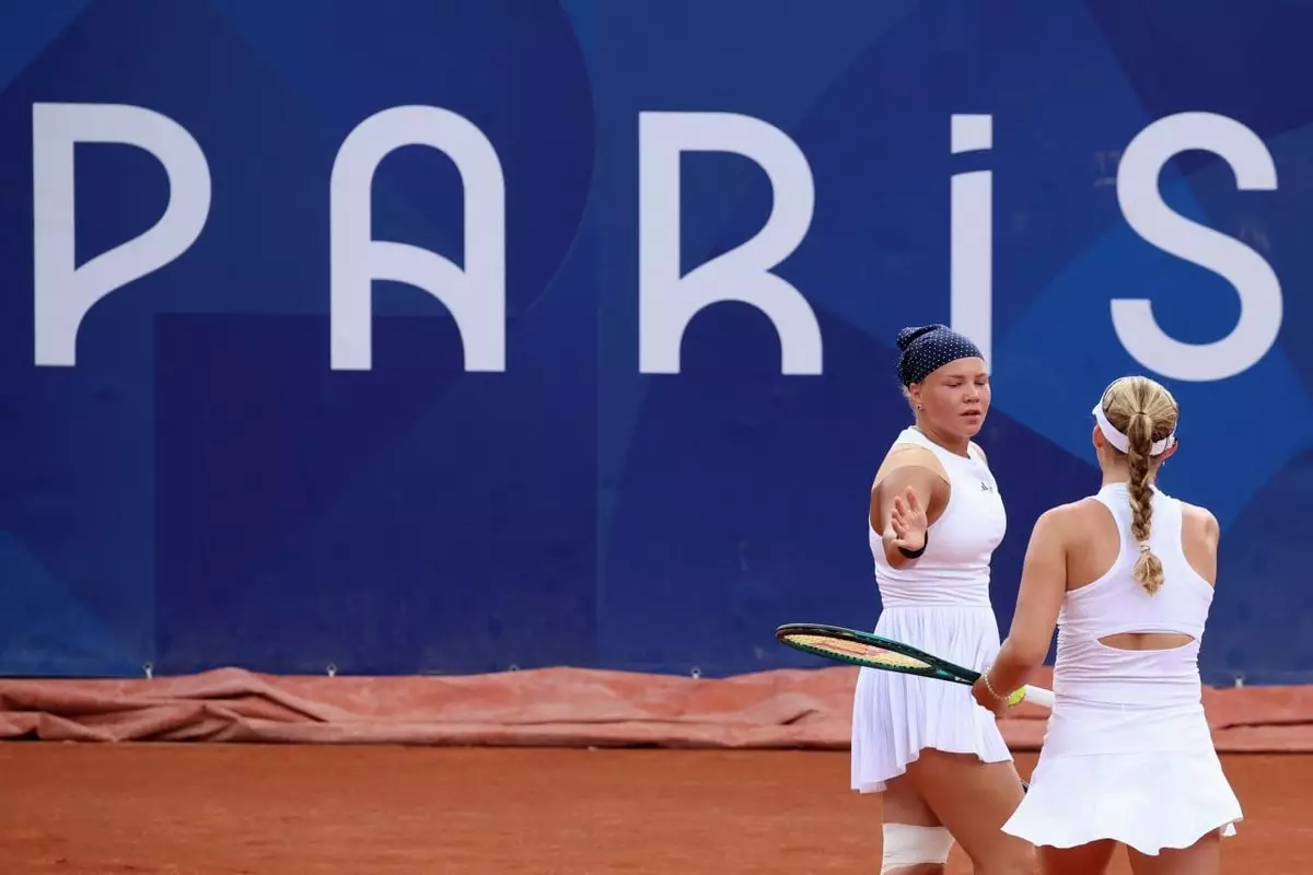 Андреева и Шнайдер стали четвертьфиналистками парного турнира на Олимпиаде