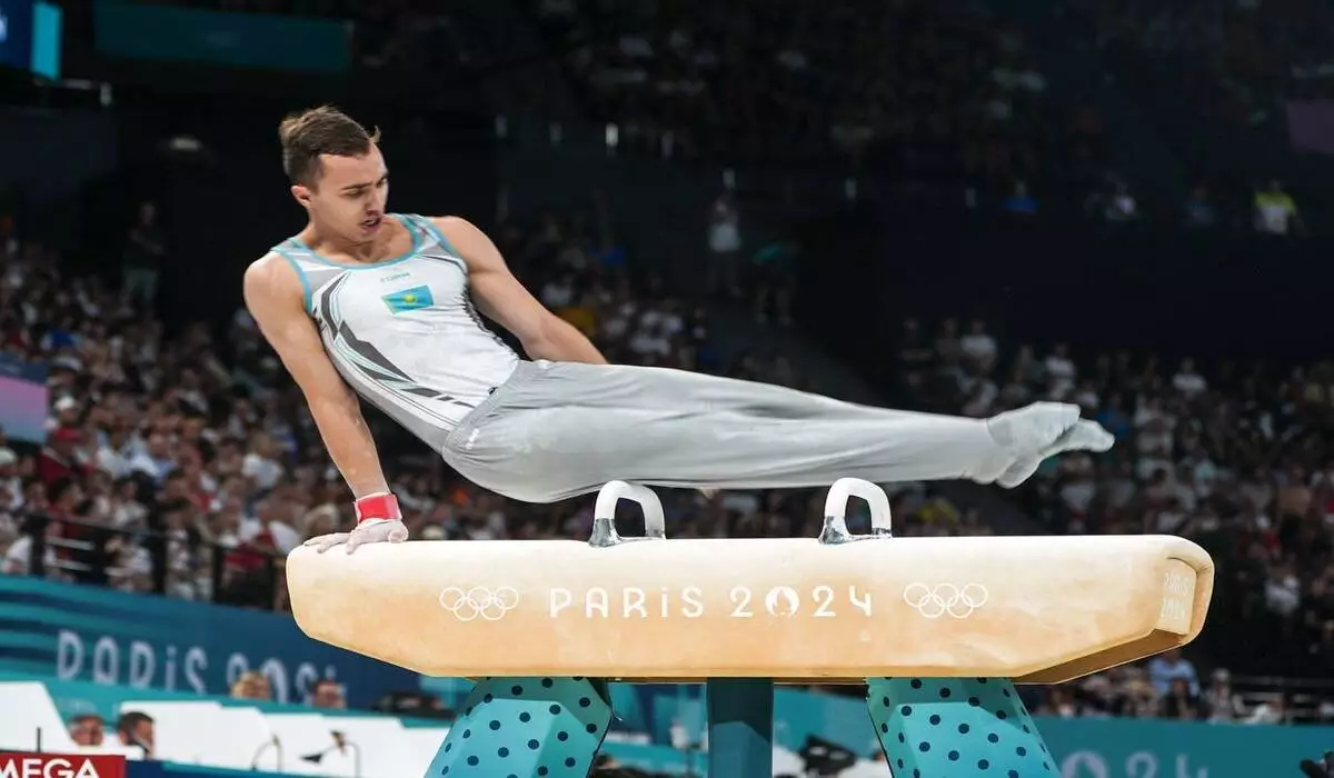 Без медали: гимнаст Милад Карими выступил в финале Олимпийских игр-2024