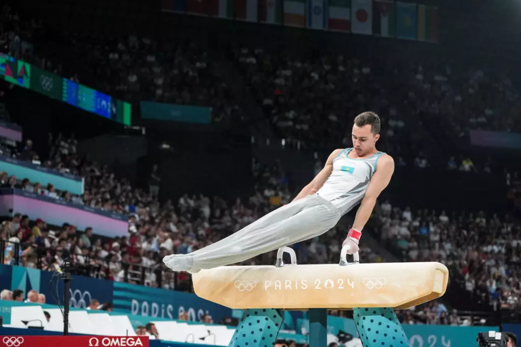 Последний среди лучших: Гимнаст Милад Карими занял 24 место в финале многоборья на Олимпиаде-2024