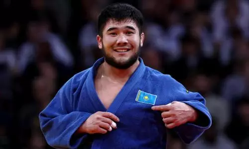 Прямая трансляция выступления казахстанского дзюдоиста-тяжеловеса на Олимпиаде-2024