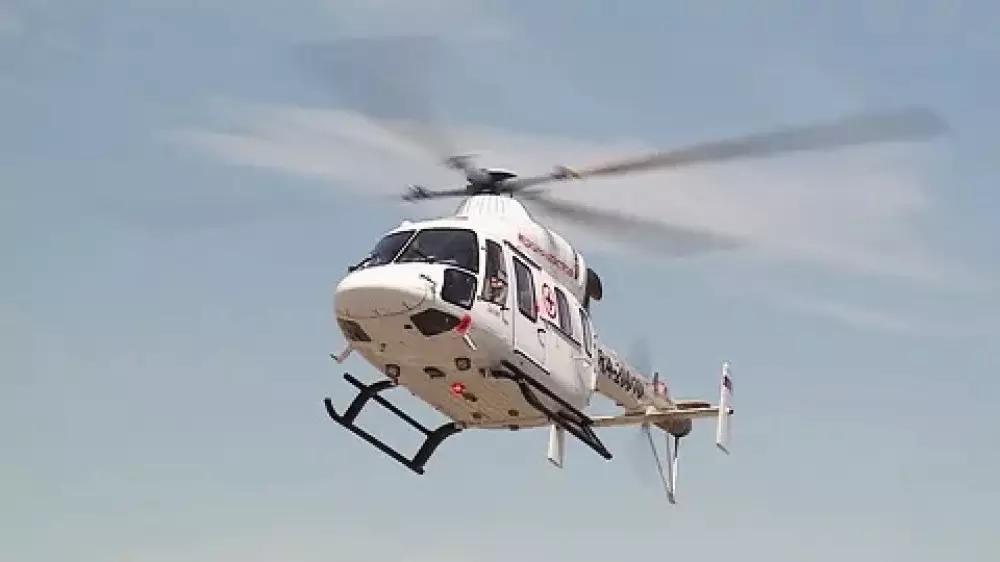 Пострадавших при взрыве детей вертолет санавиации привез в Алматы