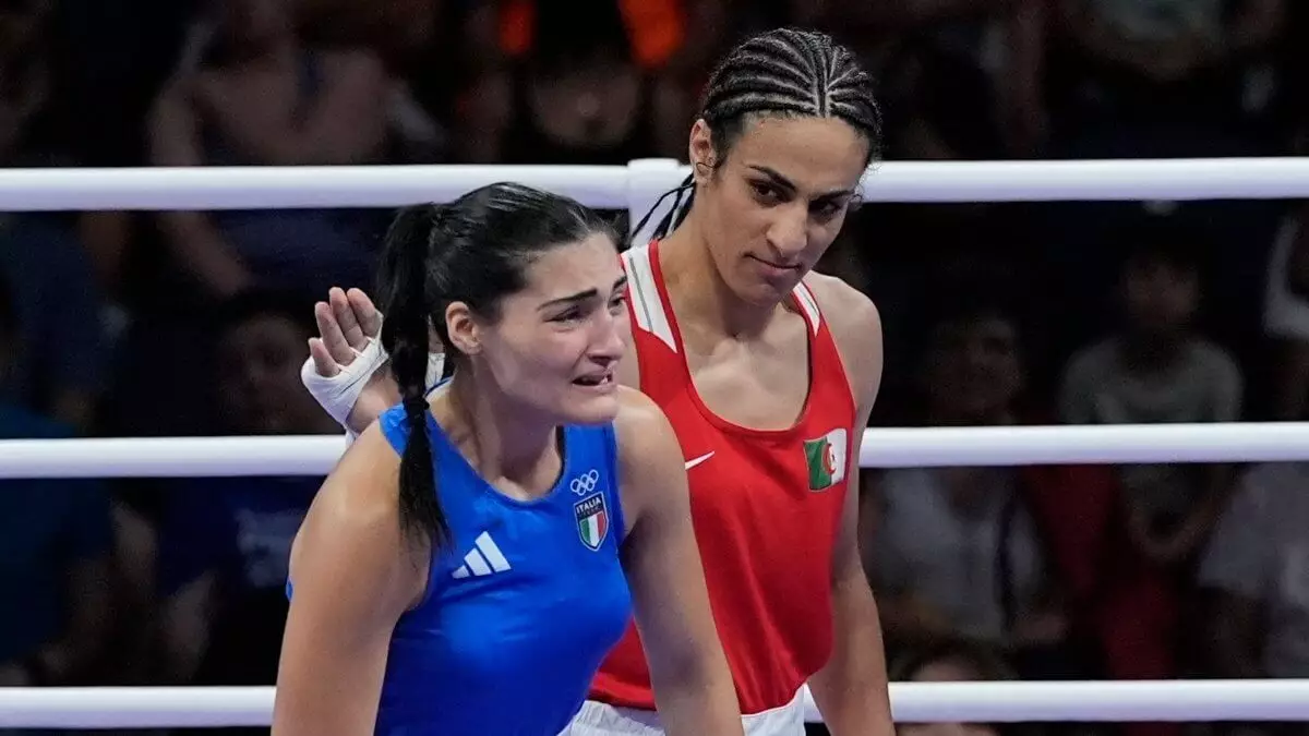 Гендерный скандал на Олимпиаде: боксёрша отказалась продолжать бой против мужчины?