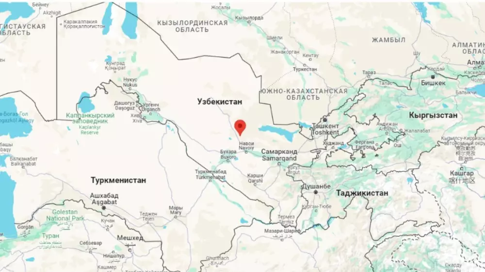 Землетрясение в Узбекистане зафиксировали казахстанские сейсмологи