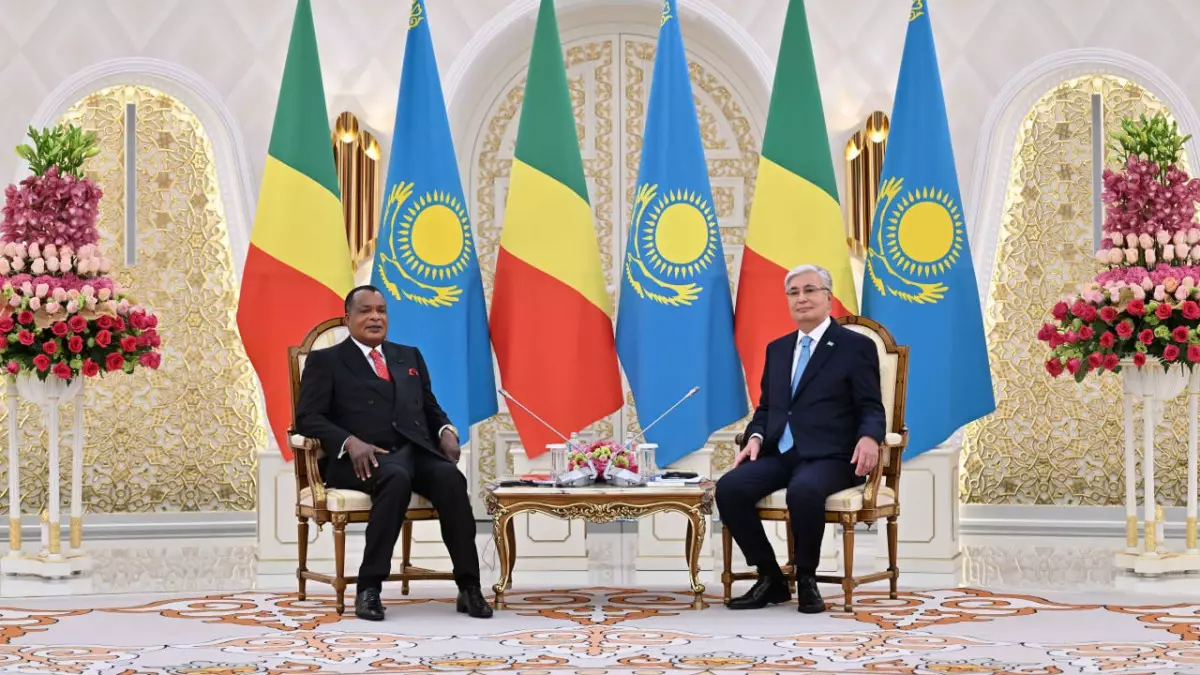 Глава государства провел переговоры с Президентом Республики Конго в узком составе