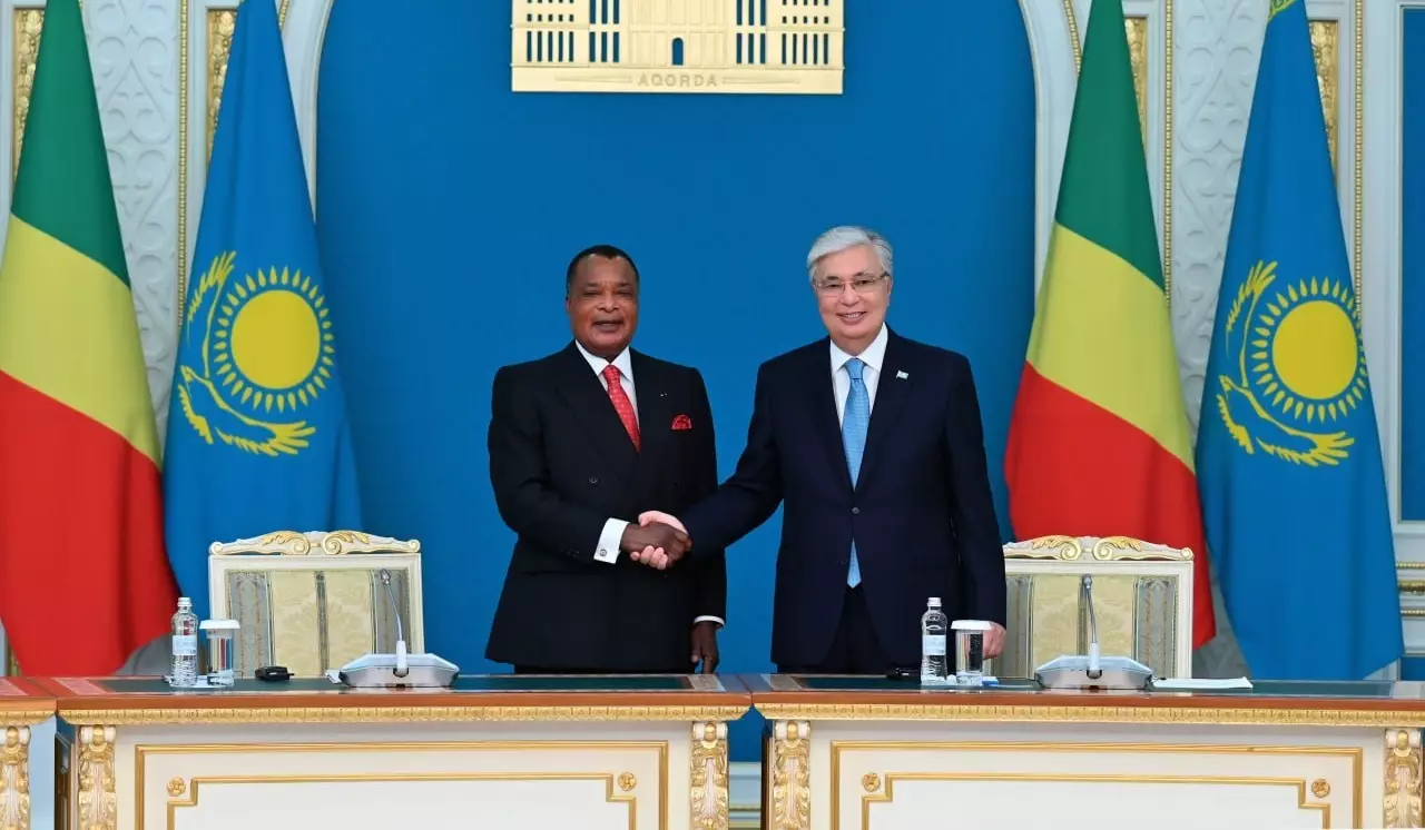 Токаев заявил об историческом значении визита президента Конго в Казахстан