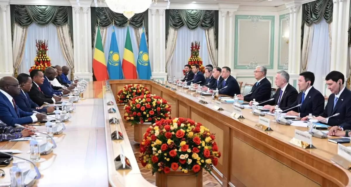 Нефть, почта и космос: о чем договорились президенты Казахстана и Конго