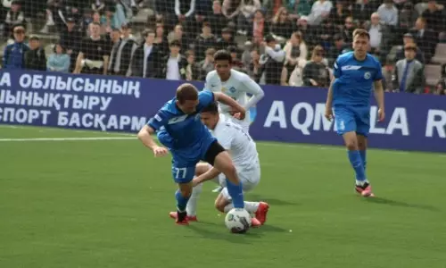 «Окжетпес» всухую обыграл «Акжайык» в матче Первой лиги