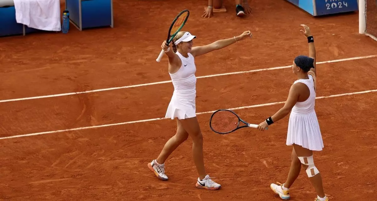 Теннисистки Андреева и Шнайдер гарантировали России первую медаль на Олимпиаде в Париже